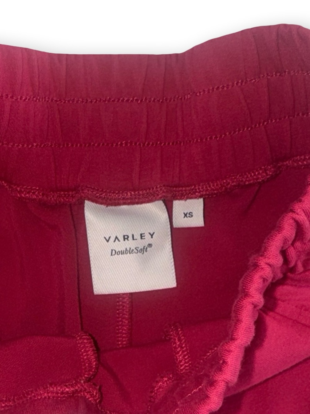 Varley Raspberry Pink Athletic Drawstring Shorts - Picture 4 of 4